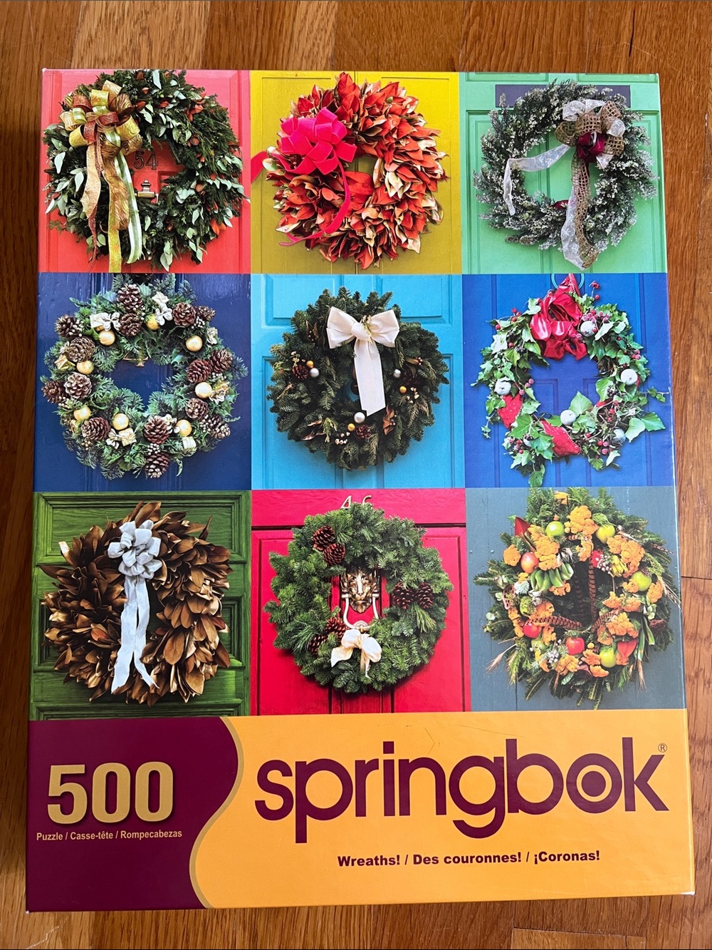 NEW Springbok Wreaths! 500 Piece Puzzle
